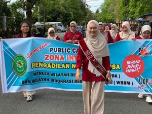 PN Langsa Gelar Public Campaign Tolak Korupsi