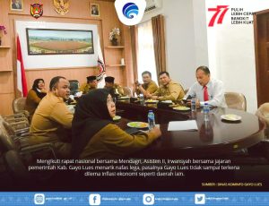 Dikungkung Tekanan Inflasi, Gayo Lues Kebal dari Polemik Kenaikan Harga