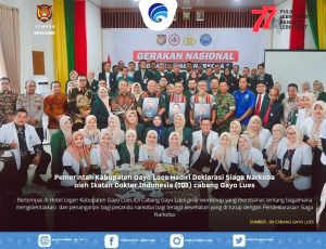 Pemkab Gayo Lues Hadiri Deklarasi Siaga Narkoba