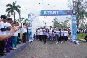 Memperingati HUT BUMN, Pupuk Indonesia dan 2 BUMN lain gelar Jalan Sehat bersama Masyarakat Aceh Utara