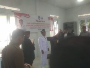 Pelantikan dan Pengangkatan Sumpah Jabatan Geuchik Pondok Kemuning