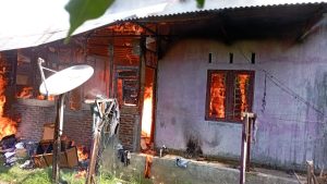 Rumah milik Muhammad terbakar di Geulanggang Teungoh, Bireuen
