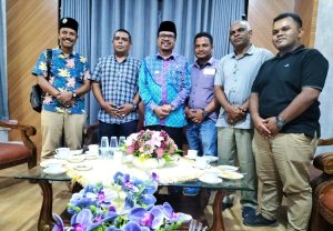 Terima Audiensi PWI Aceh Utara, Pj Bupati Ajak Berkontribusi Untuk Kemajuan Daerah