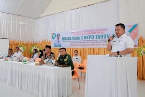 Sekda Asra Buka Musrenbang RKPD Tahun 2024 Di Kecamatan Bendahara
