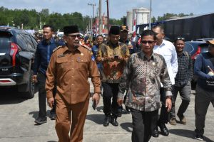 Kadis Perhubungan Aceh Launching Ekspor Perdana Pelabuhan Kuala Langsa