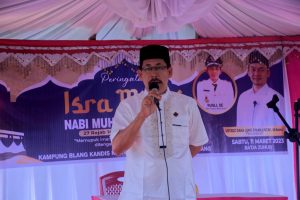 Drs. Maddiah : Isra’Mi’raj Merupakan Peristiwa Penting Bagi Umat Muslim