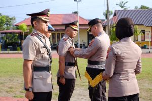 Pergantian Pejabat Polres Aceh Utara, Kapolres Pimpin Sertijab Wakapolres