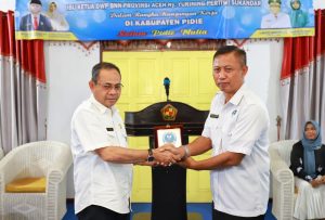 Kunker ke Pidie, Kepala BNN Provinsi Aceh Diterima Sekda Bersama Forkopimda