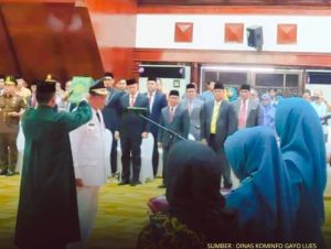 Resmi, Drs. Alhudri Dilantik Menjadi Pj. Bupati Gayo Lues