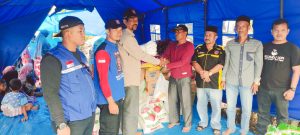 Dinas Sosial Salurkan Bantuan Kepada Enam Korban Kebakaran