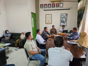 Soal Panen Padi Musim Rendengan, DPRK Aceh Jaya Kunjungi Distanpang Pidie