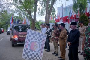 Sosialisasikan Pemilu Damai Melalui Kirab Pemilu 2024
