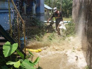 Jaga Kualitas Mutu Air, PDAM Meulaboh Bongkar WTP dan Pompa Intek