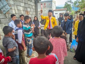 LSM LIPGA & PROSAT Bantu Korban Kebakaran di Kampung Kemili
