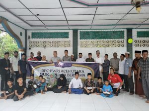 PWRI Aceh Utara Menyantuni Anak Yatim Di Panti Asuhan Yatim Piatu
