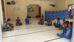 Pasiter Kodim 0111/Bireuen Hadiri Musyawarah Kampung Lahan Jagung