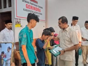 Begini Tekad DPC Gerindra Aceh Utara Pada Acara Bukber Pengurus Kecamatan