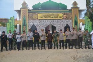 PJ. Walikota Langsa Bersama Unsur Forkompimda Tinjau Posko Pengamanan Mudik dan Lebaran