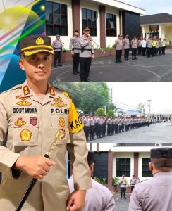 Kapolres Aceh Tengah Pimpin Apel Kesiapan Pengamanan Malam Takbiran
