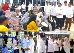 Sekda Pidie Pantau Langsung Kegiatan Sejumlah SKPK Usai Cuti Bersama