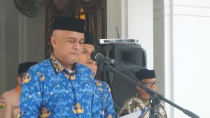 Sekretaris Daerah Kota Langsa Pimpin Upacara Peringatan Hari Otonomi Daerah KE-XXVII Tahun 2023