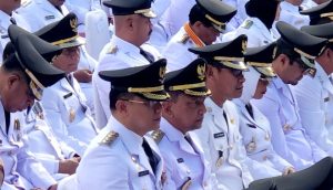 Pj. Bupati Aceh Tengah Hadiri Peringatan Hari Otonomi Daerah Ke- XXVII Tahun 2023 di Makasar