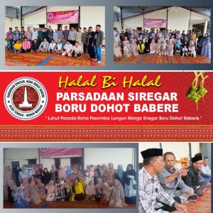 Halal Bi Halal Parsadaan Siregar Boru Dohot Babere Aceh Tengah – Bener Meriah di Takengon