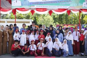 Bupati Sukhairi Pimpin Upacara Peringatan Hardiknas Tahun 2023