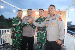 Jaga Sinergitas TNI – Polri, Dandim 0111/Bireuen Ngopi Bareng