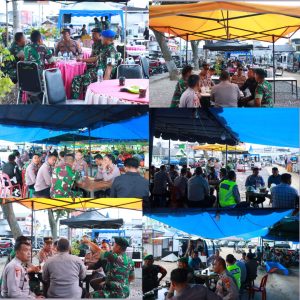 Pererat Sinergitas TNI–POLRI, Polres Aceh Tengah, Kodim 0106 dan Kompi 114 Lampahan Bener Meriah Ngopi Bareng
