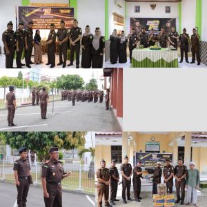 Rangkaian HUT ke-72 PERSAJA, Kejari Pidie Gelar Upacara dan Baksos
