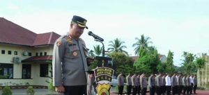 AKBP Deden Heksaputera Pimpin Doa Untuk Mantan Kapolres Aceh Utara