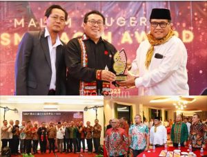 Berpijak dari Silaturahmi Dinobatkan Sebagai Bapak Rekonsiliasi dan Pembangunan, Pj Bupati Pidie Dapat Penghargaan SMSI