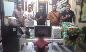 Tim Opsnal Polsek Langsa Barat Amankan Terduga Pencuri