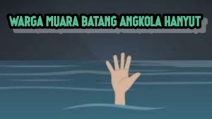 Seorang Warga Muara Batang Angkola Hanyut
