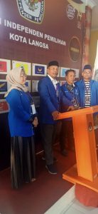 Partai Amanat Nasional (PAN) Kota Langsa Resmi Mendaftarkan Bacaleg DPRK Ke Komisi Independen Pemilihan (KIP)
