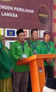 Partai Persatuan Pembangunan (PPP) Kota Langsa Resmi Mendaftarkan Bacaleg Ke Komisi Independen Pemilihan (KIP)