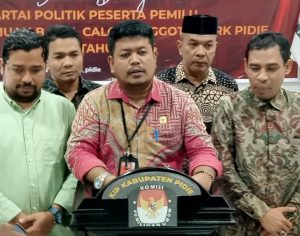 KIP Pidie Ditutup Dengan 791 Bacaleg Dari 20 Parpol, PKS Yang Pertama dan SIRA Yang Terakhir