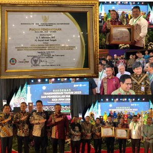 Komitmen Membangun Kawasan Transmigrasi, Pemkab Aceh Tengah Menerima Penghargaan Dari Menteri Desa, Pembangunan Daerah Tertinggal dan Transmigrasi (PDTT)