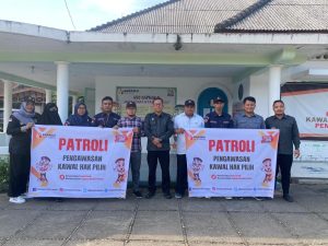 Bawaslu Kota Langsa Patroli, Guna Terjamin Hak Pilih Bagi Pemilih
