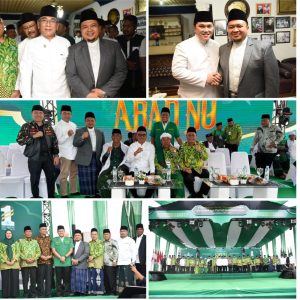 Hadiri Tasyakuran 1 Abad NU, Bupati Tapsel : Semoga Tetap Jaga Ajaran Aswaja dan Keutuhan NKRI