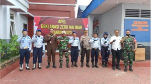 Libatkan APH, Lapas Kelas IIB Padang Sidempuan Laksanakan Penandatanganan Deklarasi Zero Halinar