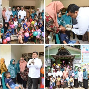 Bupati Tapsel Hadiri Pencanangan Sub PIN Polio di Angkola Selatan