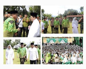 Tiba di Madina, Bupati dan Wakil Sambut Kedatangan Menteri BUMN