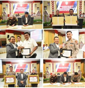 Tangani Permasalahan Hukum di Tapsel, Pemkab dan Kejari Tandatangani MoU