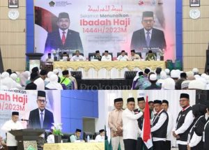 Keberangkatan JCH Kloter 2 Embarkasi Aceh Dilepas Sekda Pidie H. Idhami