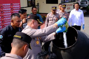 Barang Bukti Narkoba Dimusnahkan, Segini Jumlah Rupiahnya
