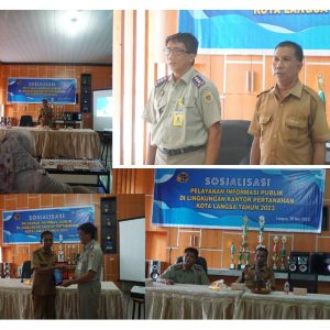 SOSIALISASI PELAYANAN INFORMASI PUBLIK DILINGKUNGAN KANTOR PERTANAHAN KOTA LANGSA TAHUN 2023