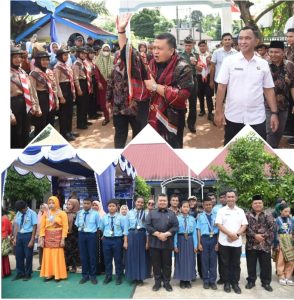 Hadiri Perpisahan Siswa SMPN 1 Batang Toru, Bupati Dolly : Nasehat Orang Tua Adalah Kunci Kesuksesan