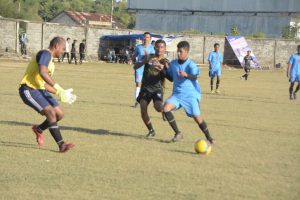 Laga HUT Pemuda Suka Jaya IX, Tuan Rumah Unggul Atas Galeng FC 1-0